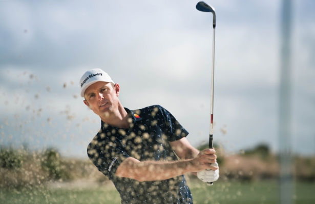 올해부터 혼마 클럽을 사용하고 있는 저스틴 로즈. 사진은 혼마USA