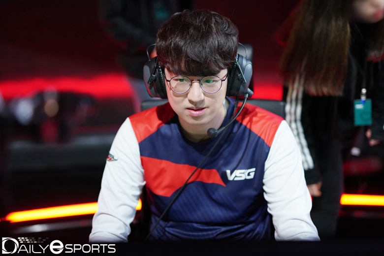 VSG의 원거리 딜러 '베리타스' 김경민.