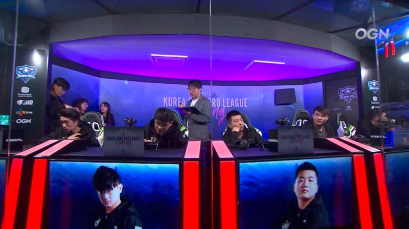 크라운 와처 게이밍(사진=중계방송 캡처).