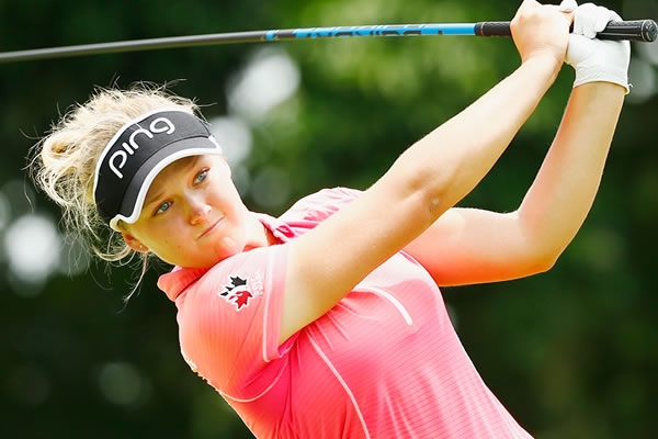 통산 8승째를 기록한 브룩 핸더슨. 사진 핑골프.