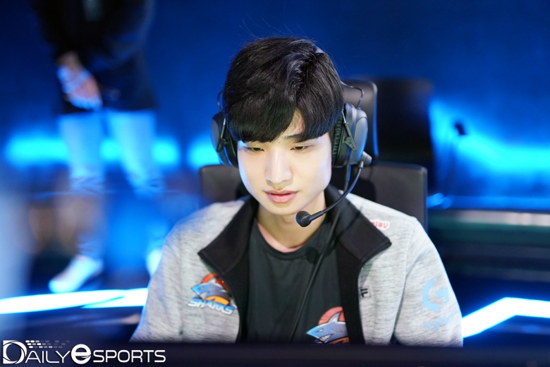 ES 샤크스의 미드 라이너 '쿠잔' 이성혁.