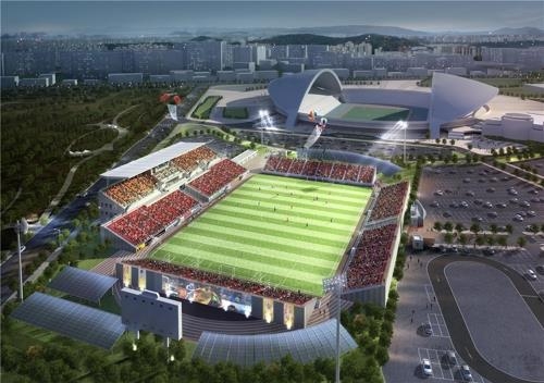 광주 축구 전용구장 조감도, 이미지_광주시 제공