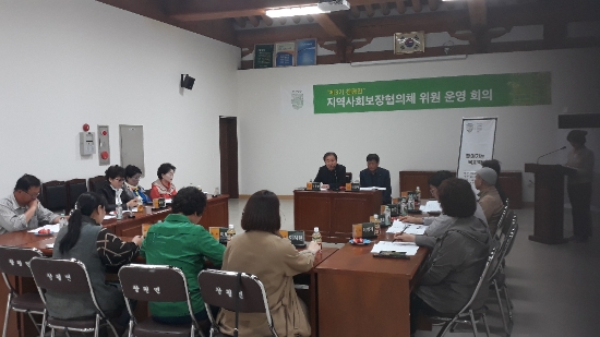 창평면 복지정보를 알려주는 따스하리, 찾아가는 복지학당/사진=담양군