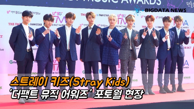 스트레이 키즈(Stray Kids) '더팩트 뮤직 어워즈' 포토월 현장