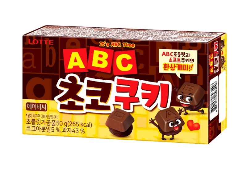 롯데제과, 'ABC초콜릿'과 쿠키의 만남 'ABC초코쿠키' 출시