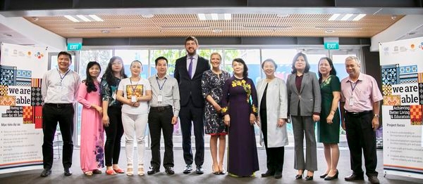 CJ-유네스코 베트남 소녀교육 프로젝트' 출범식 모습 / 사진 제공 = CJ그룹