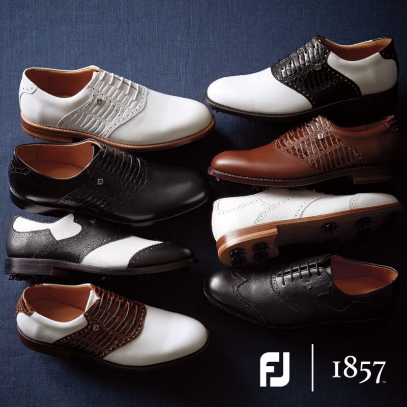 '1857 컬렉션' 골프화는 1870년대 시작된 전통적인 핸드 메이드 방식을 적용한다.