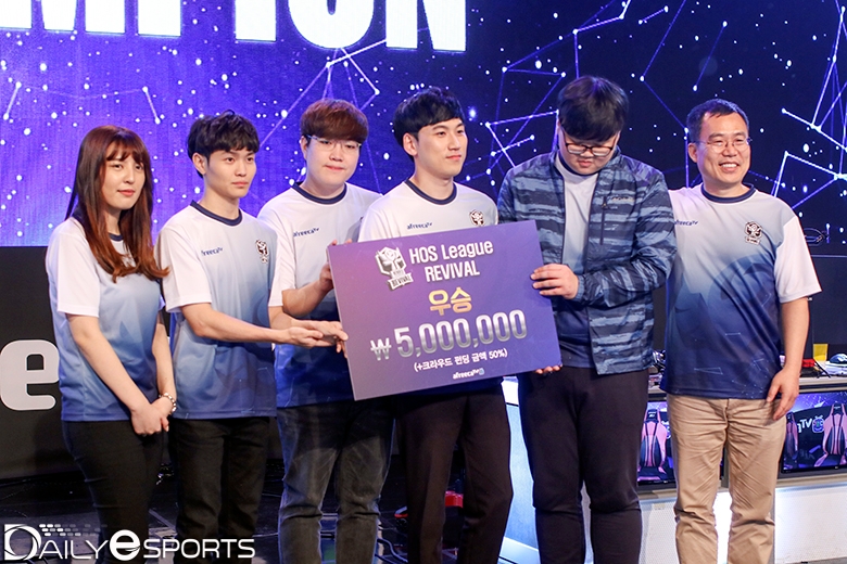 우승을 차지한 네버 엔딩 스토리.