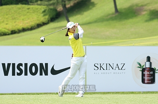 2018 KLPGA투어 NH투자증권 레이디스 오픈에 출전한 황예나. 사진=마니아리포트 DB