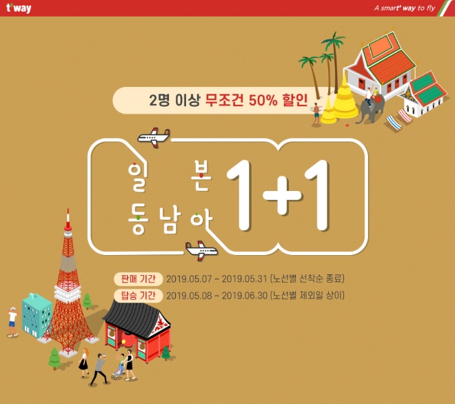 자료 제공 = 티웨이항공