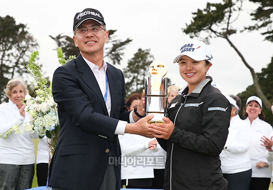 [포토] 김세영 '한국기업 대회에서 우승은 기쁨이 두배'