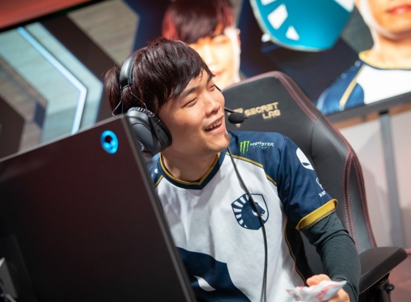 리퀴드의 톱 라이너 '임팩트' 정언영(사진=라이엇 게임즈 제공).