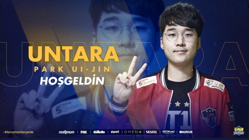 박의진과 계약했다고 밝힌 1907 페네르바체가 SNS에 올린 사진.