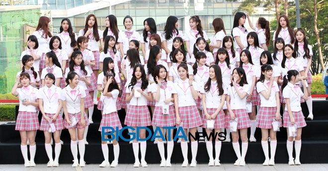 '프로듀스 48' 깜짝 게릴라 팬미팅 현장 사진 (기사와 사진은 무관)