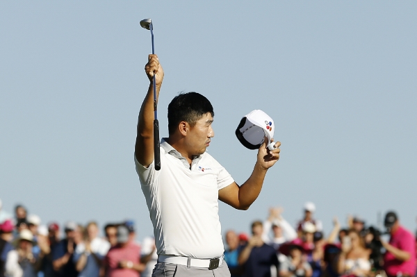 강성훈이 PGA투어 AT&T 바이런 넬슨에서 우승을 거뒀다. 사진=Getty Images Michael Reaves