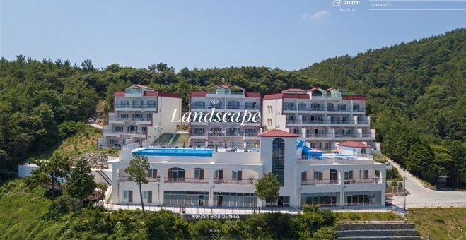 여수 펜션, 고급 인피니티 풀 갖춘 오션뷰 ‘케렌시아 리조트’