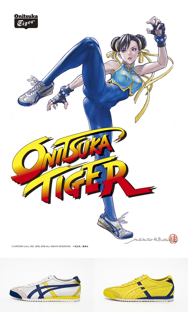 ‘춘리버전’ 오니츠카타이거? 스트리트파이터 게임 테마 콜라보 출시