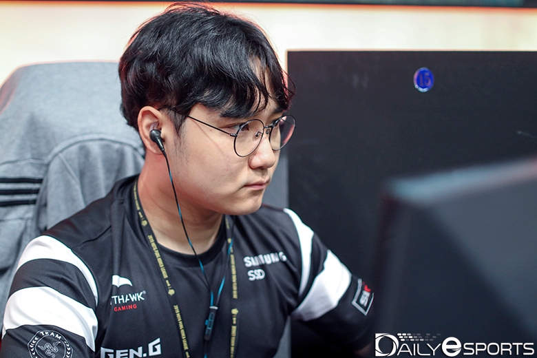 젠지 e스포츠의 '에스더' 고정완.