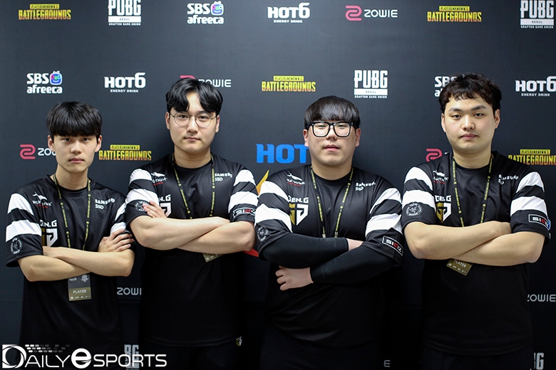 PKL 1주차 종합 1위를 차지한 젠지 e스포츠.