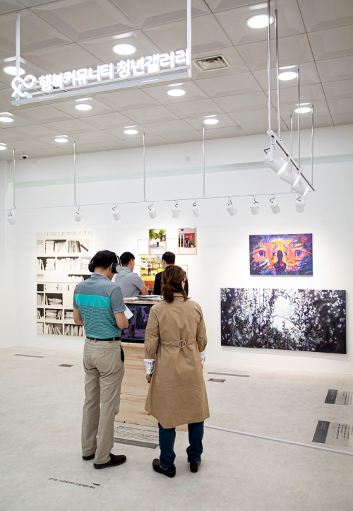 전주 청년갤러리의 모습.