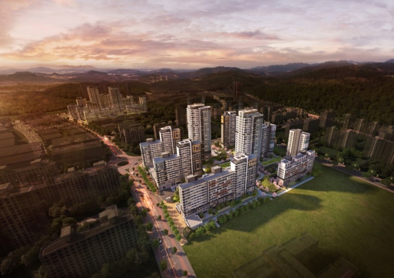 세종 어울림 파밀리에 센트럴 M4블록 투시도