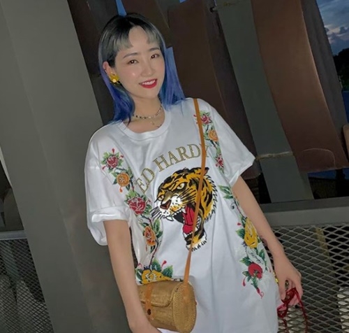 사진=핫펠트 예은 SNS