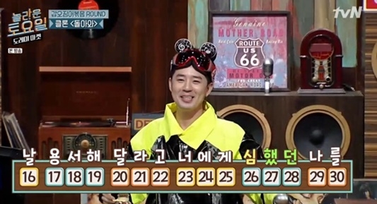 사진=tvN '놀라운 토요일' 캡처