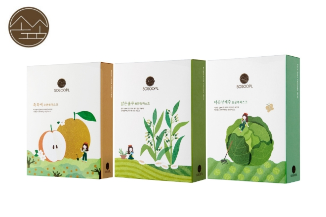 소소풀 피부쏙 마스크 / 사진 제공 = 애경산업