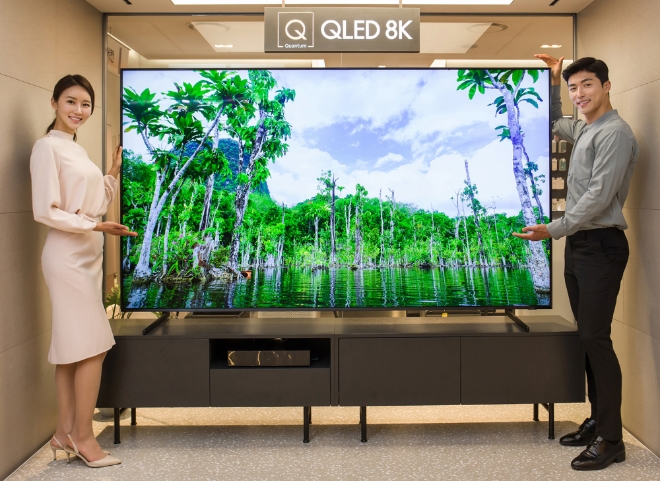 삼성전자, 초대형 초프리미엄 'QLED 8K 98형' TV 국내 본격 판매