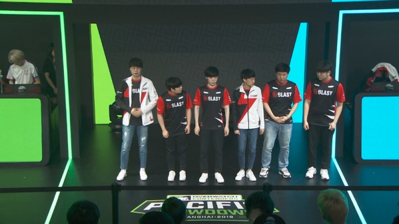 O2 블라스트(사진=중계방송 캡처).