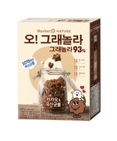 '오!그래놀라 카카오&유산균볼' 제품 이미지 / 사진 제공 = 오리온