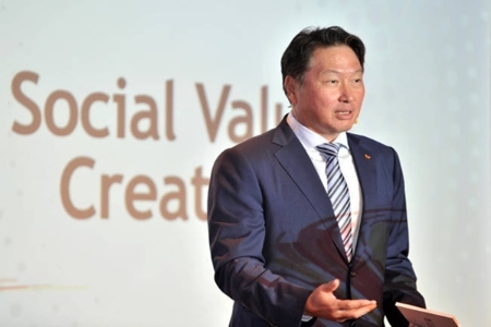 최태원 회장, '사회적 기업 10만 양병설' 강연