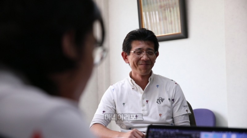 경영을 총괄하는 둘째 아들 미우라 시나이.