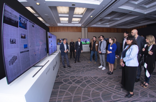 중남미 삼성전자 QLED 8K 테크세미나.