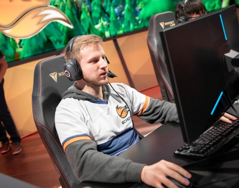 에코 폭스의 톱 라이너 'Solo' 콜린 어니스트(사진=라이엇 게임즈 제공).