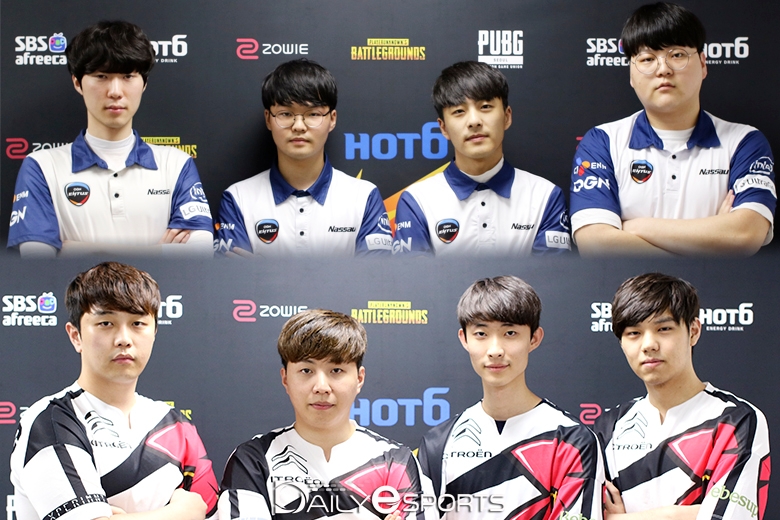OGN 엔투스 포스(위쪽)와 쿼드로.