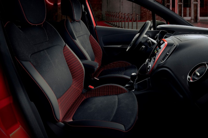 QM3 RE 레드 에디션 실내.(사진=르노삼성자동차)