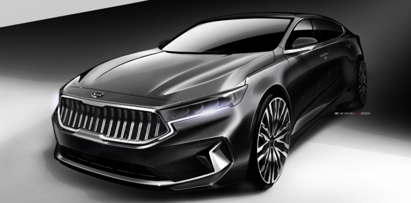 K7 프리미어 전면부.(이미지=기아자동차)