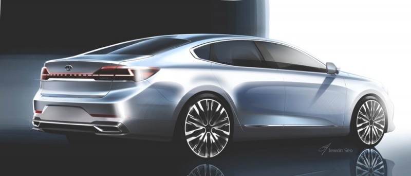 K7 프리미어 후면부.(이미지=기아자동차)