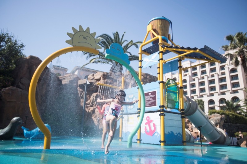 롯데호텔제주 해온 키즈풀 전경. (사진=롯데호텔제주)