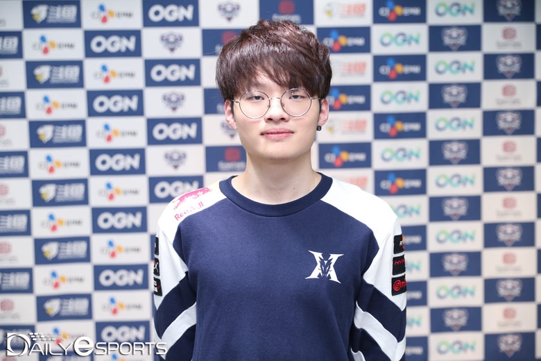 킹존 드래곤X의 '코어' 정용훈.