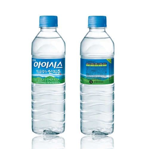 아이시스 평화공원산림수, 분리 쉬운 '에코탭' 라벨 적용