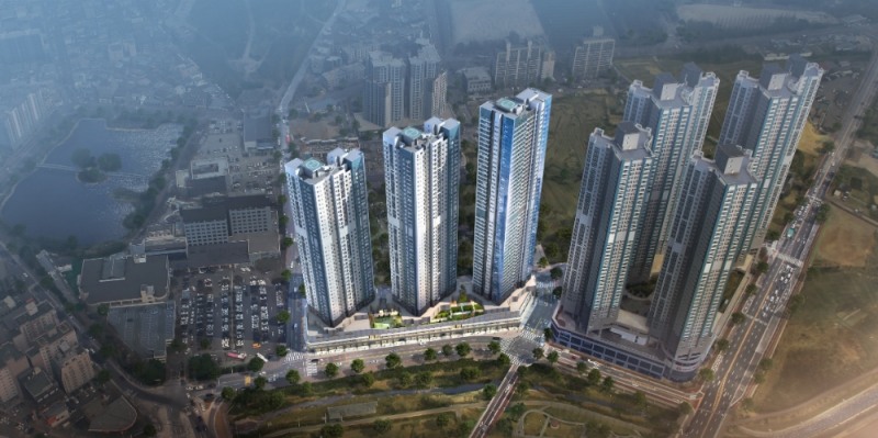 이천 롯데캐슬 페라즈 스카이 조감도.(이미지=더피알커뮤니케이션)