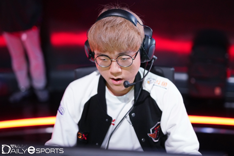 SK텔레콤 T1의 원거리 딜러 '테디' 박진성.