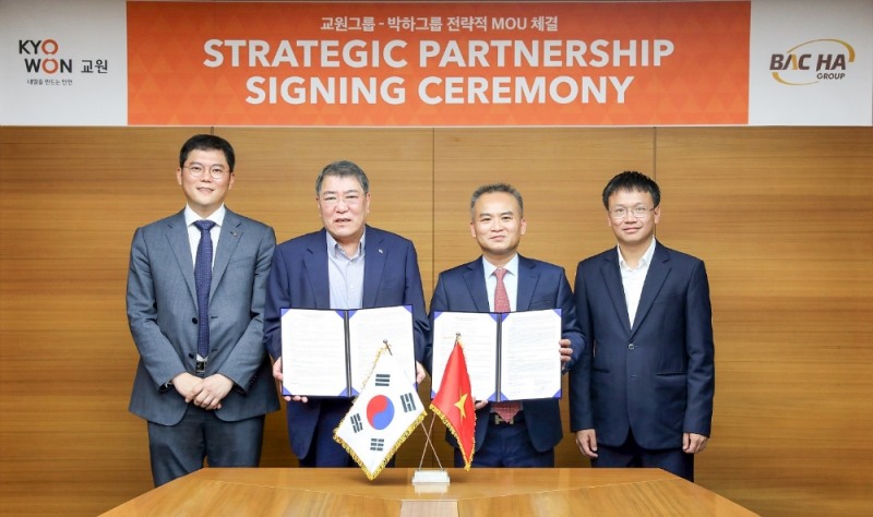 교원그룹, 베트남 건설사 ‘박하(BAC HA)그룹’과 MOU 체결…해외 사업 가속화