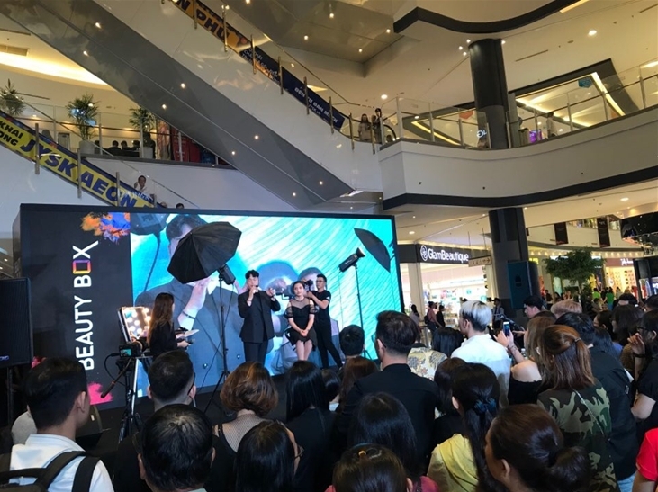 사진=베트남 쇼핑몰 뷰티박람회