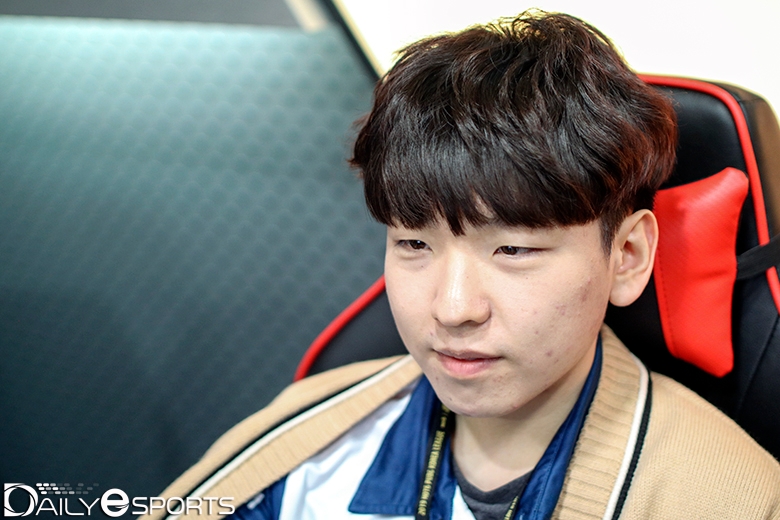 OGN 엔투스 에이스의 '조이' 박혜민.