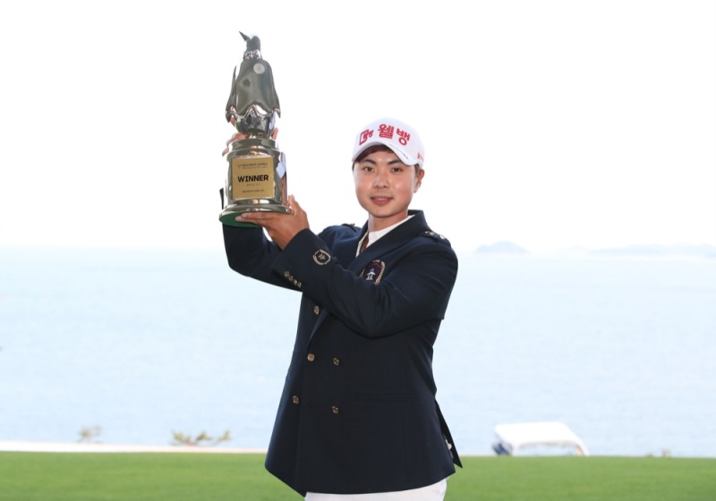 데상트코리아먼싱웨어매치플레이에서 4년만에 우승했다.