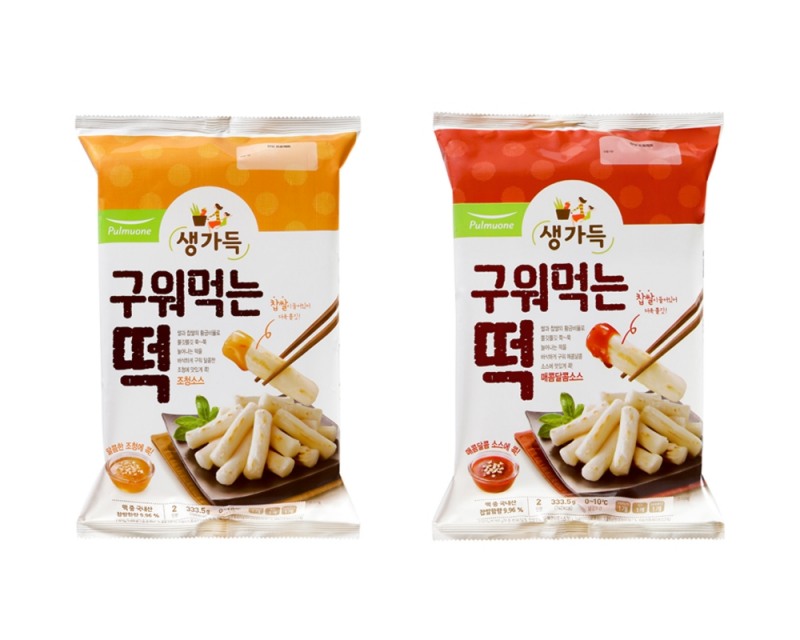 풀무원 ‘구워먹는 떡’ 2종 출시
