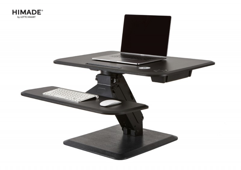 롯데하이마트, ‘PB 하이메이드 전자동 스탠딩 책상’ 출시